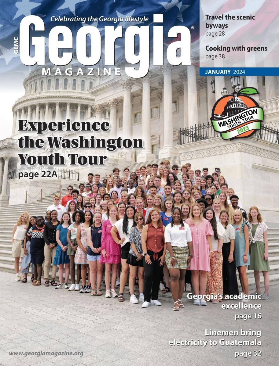 Georgia Magazine January 2024 Washington Youth Tour edition