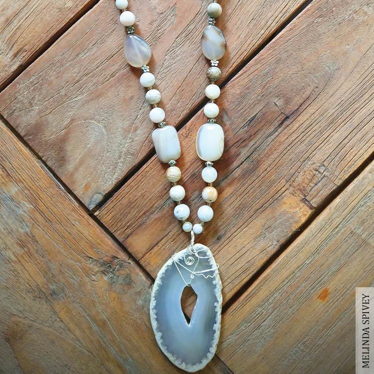 Sarah Spivey has made jewelry since she was 11 years old.