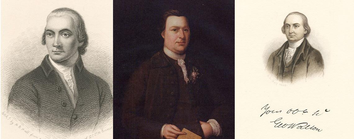 Portraits of the Georgia signers